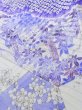 画像12: K1222F Mint  振袖 女性用着物  シルク（正絹）   紫, ぼたん 【中古】 【USED】 【リサイクル】 ★★★★☆ (12)
