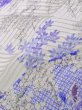 画像14: K1222F Mint  振袖 女性用着物  シルク（正絹）   紫, ぼたん 【中古】 【USED】 【リサイクル】 ★★★★☆ (14)
