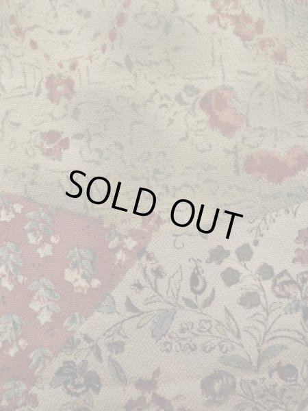 画像8: K1223C  小紋 女性用着物  シルク(正絹) 淡い  マルチカラー, 氷割 【中古】 【USED】 【リサイクル】 ★★★☆☆ (8)