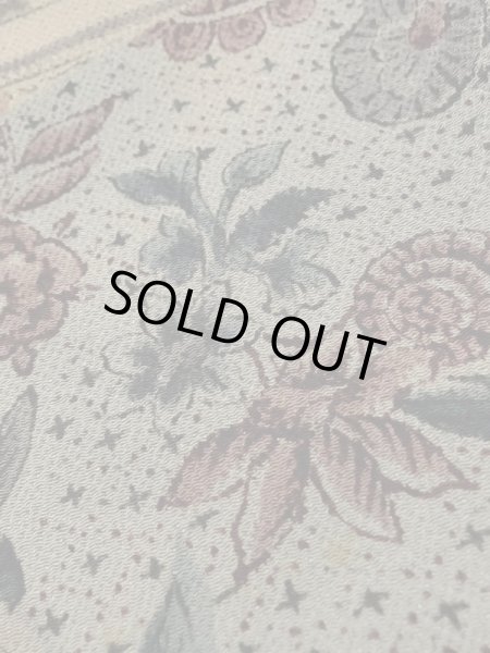 画像10: K1223C  小紋 女性用着物  シルク(正絹) 淡い  マルチカラー, 氷割 【中古】 【USED】 【リサイクル】 ★★★☆☆ (10)