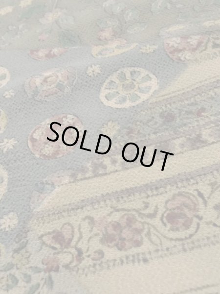 画像11: K1223C  小紋 女性用着物  シルク(正絹) 淡い  マルチカラー, 氷割 【中古】 【USED】 【リサイクル】 ★★★☆☆ (11)