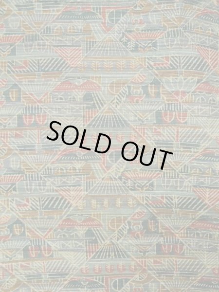 画像5: L0119P  小紋 女性用着物  シルク(正絹) スモーキーな 淡い カーキ, 家 【中古】 【USED】 【リサイクル】 ★★★★☆ (5)