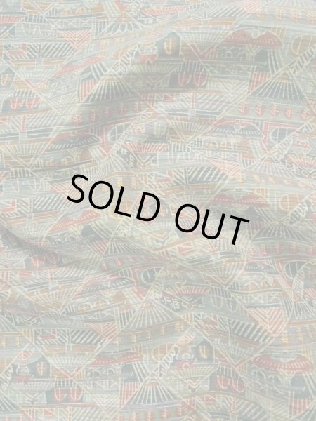 画像10: L0119P  小紋 女性用着物  シルク(正絹) スモーキーな 淡い カーキ, 家 【中古】 【USED】 【リサイクル】 ★★★★☆ (10)