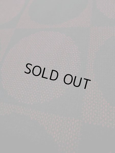 画像8: L0126S  織 女性用着物  シルク(正絹) ダークな  えんじ, 丸 【中古】 【USED】 【リサイクル】 ★★★☆☆ (8)