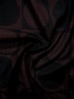 画像10: L0126S  織 女性用着物  シルク（正絹） ダークな  えんじ, 丸 【中古】 【USED】 【リサイクル】 ★★★☆☆ (10)