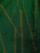 画像9: L0126U  織 女性用着物  シルク（正絹） スモーキーな  グリーン（緑）, 鳥 【中古】 【USED】 【リサイクル】 ★★★☆☆ (9)