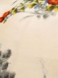 画像9: L0202V  羽織 女性用着物  シルク（正絹） 薄い  クリーム, 花 【中古】 【USED】 【リサイクル】 ★★★★★ (9)