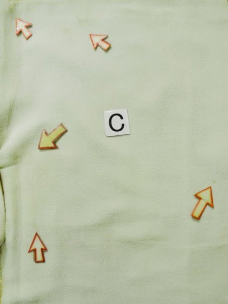 画像22: L0204B  留袖 女性用着物  シルク(正絹) 薄い シャーベット ティール(青緑), 梅 【中古】 【USED】 【リサイクル】 ★☆☆☆☆ (22)