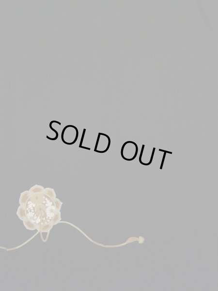 画像6: L0204D  留袖 女性用着物 鏡文 シルク(正絹)   黒,  【中古】 【USED】 【リサイクル】 ★★★☆☆ (6)