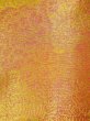 画像6: L0218V 袋帯 女性用着物 シルク（正絹） シャイニーな  ゴールド（金） ぼたん 【中古】 【USED】 【リサイクル】 ★★★☆☆ (6)