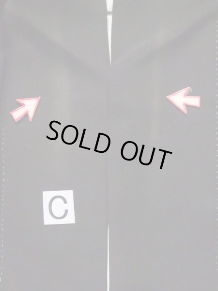 画像20: L0224A  留袖 女性用着物 鏡文 シルク（正絹）   黒, 菊 【中古】 【USED】 【リサイクル】 ★★☆☆☆ (20)