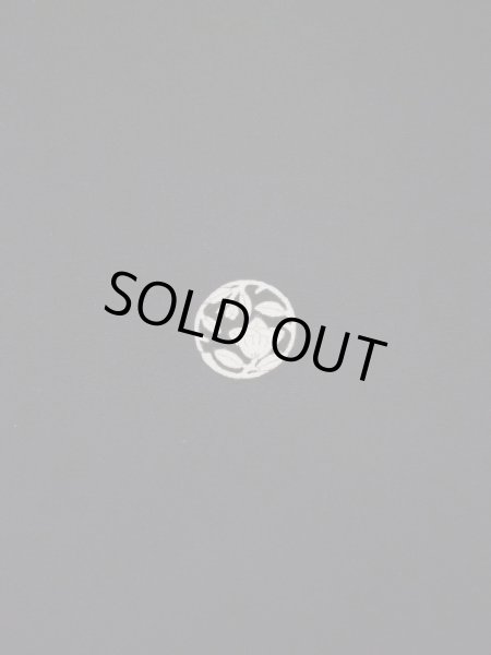 画像4: L0224F  留袖 女性用着物  シルク（正絹）   黒, 唐花 【中古】 【USED】 【リサイクル】 ★★★☆☆ (4)