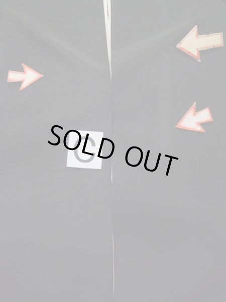 画像18: L0224F  留袖 女性用着物  シルク（正絹）   黒, 唐花 【中古】 【USED】 【リサイクル】 ★★★☆☆ (18)