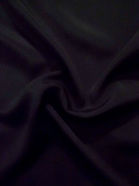 画像7: L0224G  喪服 女性用着物  シルク(正絹)   黒,  【中古】 【USED】 【リサイクル】 ★☆☆☆☆ (7)