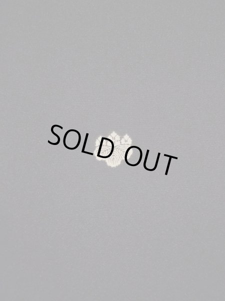 画像3: L0224V  喪服 女性用着物  シルク（正絹）   黒,  【中古】 【USED】 【リサイクル】 ★★★☆☆ (3)