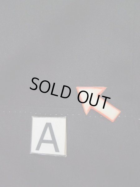 画像13: L0224V  喪服 女性用着物  シルク（正絹）   黒,  【中古】 【USED】 【リサイクル】 ★★★☆☆ (13)