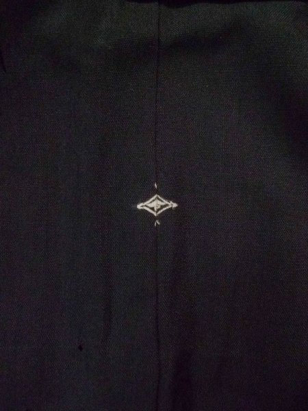 画像3: L0225B  喪服 女性用着物  ウール   黒,  【中古】 【USED】 【リサイクル】 ★☆☆☆☆ (3)