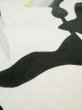画像9: L0309H  浴衣（日本製） 女性用着物  麻   オフ　ホワイト, 抽象的模様 【中古】 【USED】 【リサイクル】 ★★★☆☆ (9)