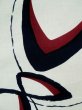 画像7: L0309L  浴衣（日本製） 女性用着物  麻   オフ　ホワイト, 抽象的模様 【中古】 【USED】 【リサイクル】 ★★☆☆☆ (7)