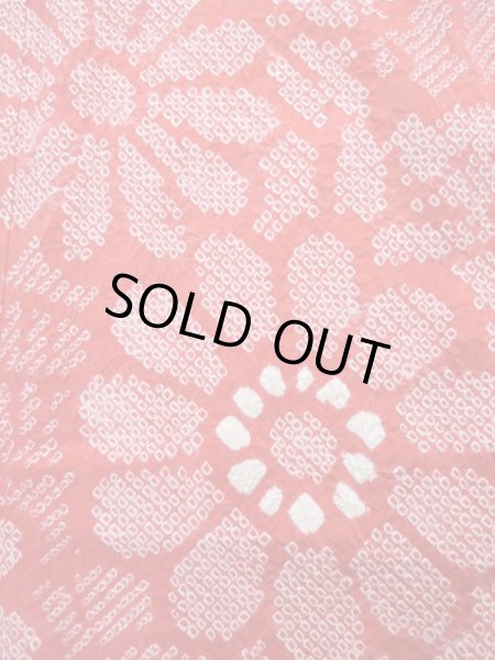 画像8: L0309U  振袖 女性用着物  シルク(正絹)   紫, 花 【中古】 【USED】 【リサイクル】 ★★★☆☆ (8)