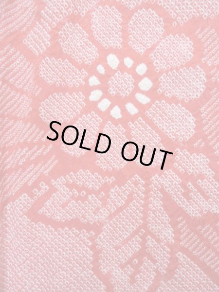 画像10: L0309U  振袖 女性用着物  シルク(正絹)   紫, 花 【中古】 【USED】 【リサイクル】 ★★★☆☆ (10)