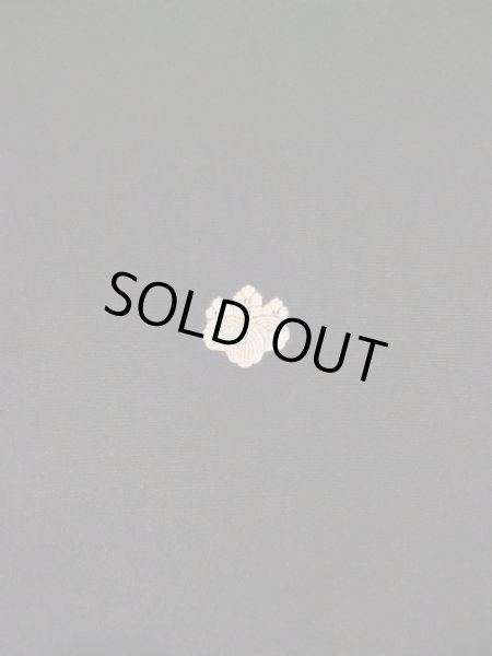 画像4: L0316A  留袖 女性用着物  シルク（正絹）   黒, 花 【中古】 【USED】 【リサイクル】 ★★☆☆☆ (4)