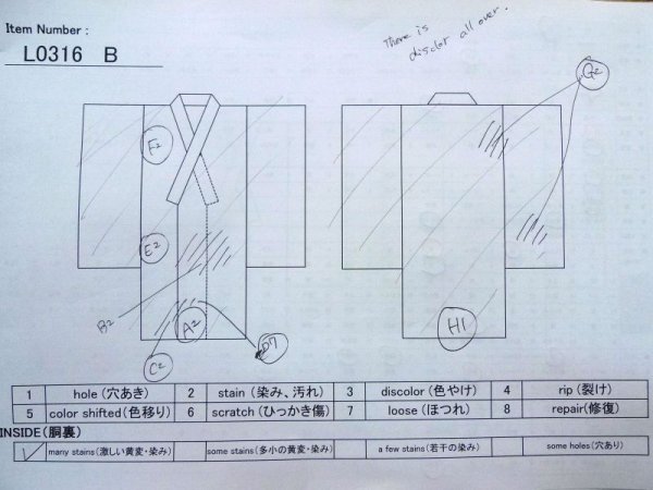 画像18: L0316B  留袖 女性用着物  シルク(正絹)   黒, 桜 【中古】 【USED】 【リサイクル】 ★☆☆☆☆ (18)