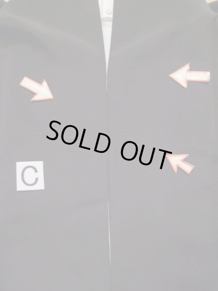 画像19: L0316C  留袖 女性用着物 伊勢海老(レアデザイン)、寿 シルク(正絹)   黒,  【中古】 【USED】 【リサイクル】 ★★★☆☆ (19)