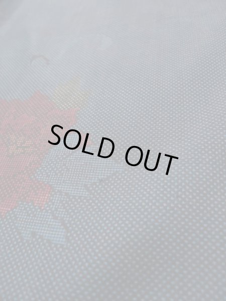 画像11: L0316J Mint  大島紬 女性用着物  シルク（正絹） スモーキーな  コーラル, 花 【中古】 【USED】 【リサイクル】 ★★★★★ (11)