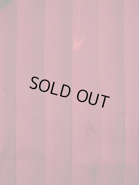 画像3: L0316L Mint  雨コート 女性用着物  化繊   紫, 縞 【中古】 【USED】 【リサイクル】 ★★★★★ (3)