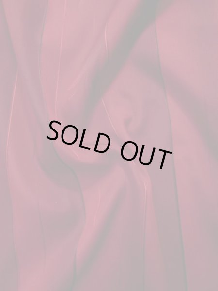 画像12: L0316L Mint  雨コート 女性用着物  化繊   紫, 縞 【中古】 【USED】 【リサイクル】 ★★★★★ (12)