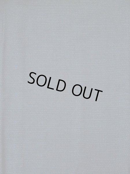 画像3: L0316R  男性用着物 男性用着物  ウール   青, 亀甲 【中古】 【USED】 【リサイクル】 ★★☆☆☆ (3)