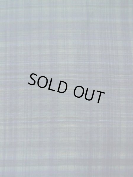 画像5: L0316S  男性用襦袢 男性用着物  シルク(正絹) 甘い  グレー(灰色), 線 【中古】 【USED】 【リサイクル】 ★★★☆☆ (5)