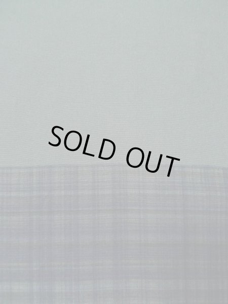 画像7: L0316S  男性用襦袢 男性用着物  シルク(正絹) 甘い  グレー(灰色), 線 【中古】 【USED】 【リサイクル】 ★★★☆☆ (7)