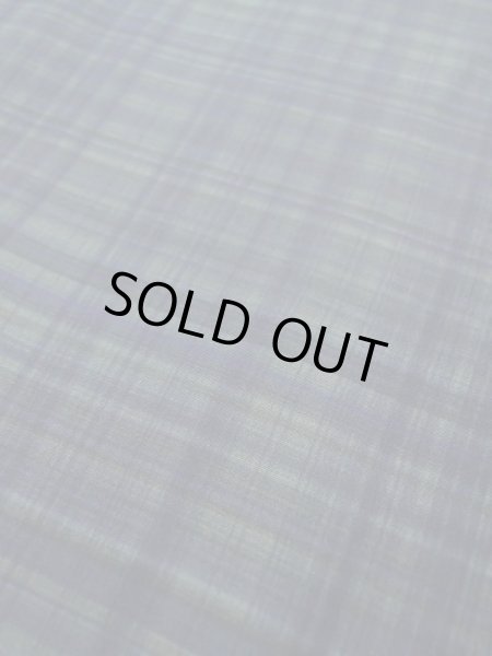 画像9: L0316S  男性用襦袢 男性用着物  シルク(正絹) 甘い  グレー(灰色), 線 【中古】 【USED】 【リサイクル】 ★★★☆☆ (9)