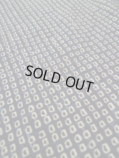 画像10: L0318D  羽織 女性用着物  シルク(正絹)   黒, 菱 【中古】 【USED】 【リサイクル】 ★★☆☆☆ (10)