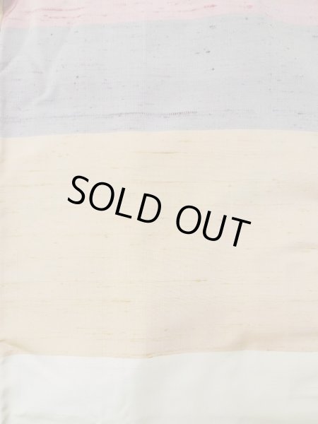 画像3: L0318G  羽織 女性用着物  シルク(正絹) スモーキーな クリーミーな 紫, 線 クリーミーな【中古】 【USED】 【リサイクル】 ★★★☆☆ (3)