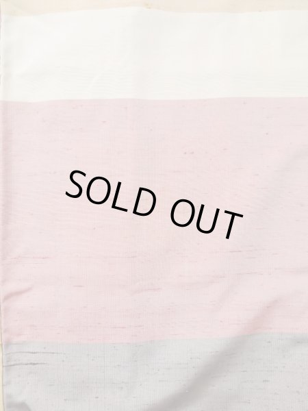 画像4: L0318G  羽織 女性用着物  シルク(正絹) スモーキーな クリーミーな 紫, 線 クリーミーな【中古】 【USED】 【リサイクル】 ★★★☆☆ (4)