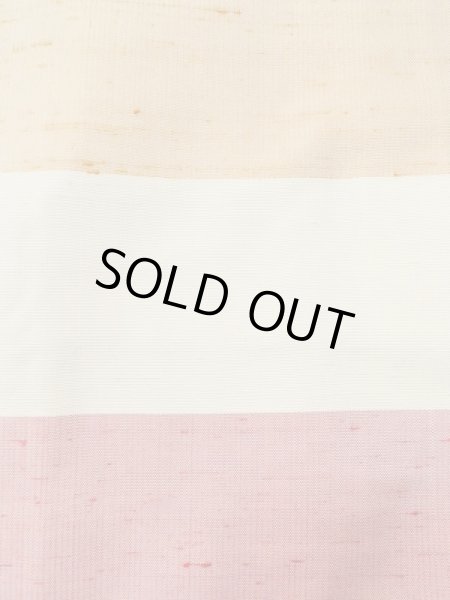 画像5: L0318G  羽織 女性用着物  シルク(正絹) スモーキーな クリーミーな 紫, 線 クリーミーな【中古】 【USED】 【リサイクル】 ★★★☆☆ (5)