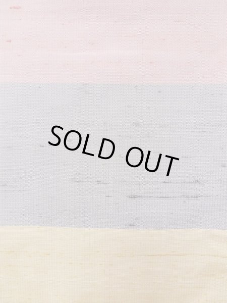 画像7: L0318G  羽織 女性用着物  シルク(正絹) スモーキーな クリーミーな 紫, 線 クリーミーな【中古】 【USED】 【リサイクル】 ★★★☆☆ (7)