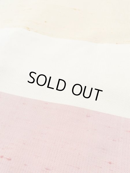 画像9: L0318G  羽織 女性用着物  シルク(正絹) スモーキーな クリーミーな 紫, 線 クリーミーな【中古】 【USED】 【リサイクル】 ★★★☆☆ (9)