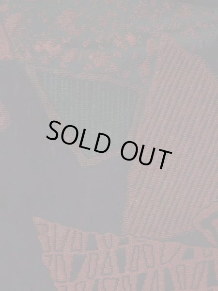 画像6: L0318H  羽織 女性用着物  シルク（正絹）   黒, 線 【中古】 【USED】 【リサイクル】 ★★★☆☆ (6)