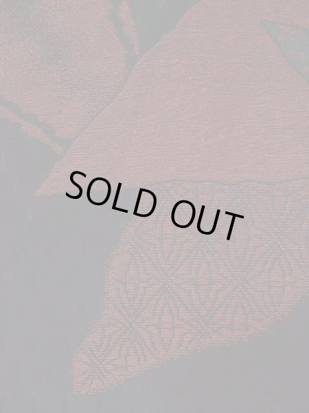 画像7: L0318H  羽織 女性用着物  シルク（正絹）   黒, 線 【中古】 【USED】 【リサイクル】 ★★★☆☆ (7)