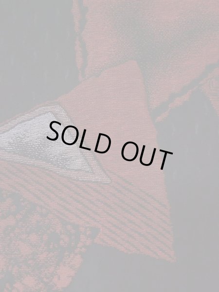 画像8: L0318H  羽織 女性用着物  シルク（正絹）   黒, 線 【中古】 【USED】 【リサイクル】 ★★★☆☆ (8)