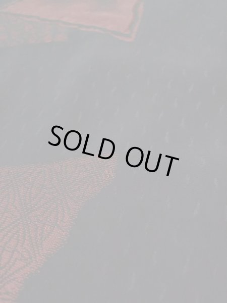 画像11: L0318H  羽織 女性用着物  シルク（正絹）   黒, 線 【中古】 【USED】 【リサイクル】 ★★★☆☆ (11)