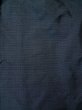 画像3: L0318M  男性用羽織 男性用着物  シルク（正絹）   青, 亀甲 【中古】 【USED】 【リサイクル】 ★★★☆☆ (3)