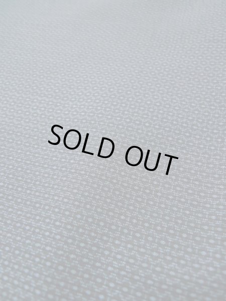 画像7: L0318M  男性用羽織 男性用着物  シルク（正絹）   青, 亀甲 【中古】 【USED】 【リサイクル】 ★★★☆☆ (7)