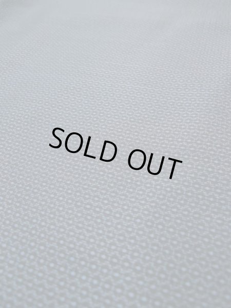 画像8: L0318M  男性用羽織 男性用着物  シルク（正絹）   青, 亀甲 【中古】 【USED】 【リサイクル】 ★★★☆☆ (8)