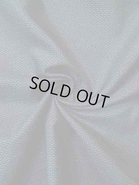 画像9: L0318M  男性用羽織 男性用着物  シルク（正絹）   青, 亀甲 【中古】 【USED】 【リサイクル】 ★★★☆☆ (9)