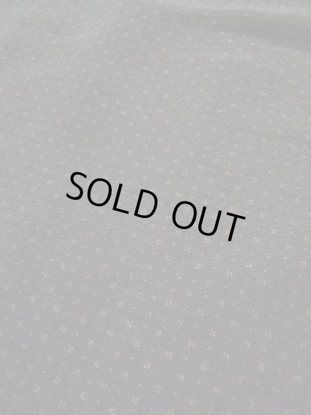 画像8: L0318N  男性用羽織 男性用着物 裏地：色紙絵 シルク（正絹）   黒, 小さな点々 【中古】 【USED】 【リサイクル】 ★☆☆☆☆ (8)